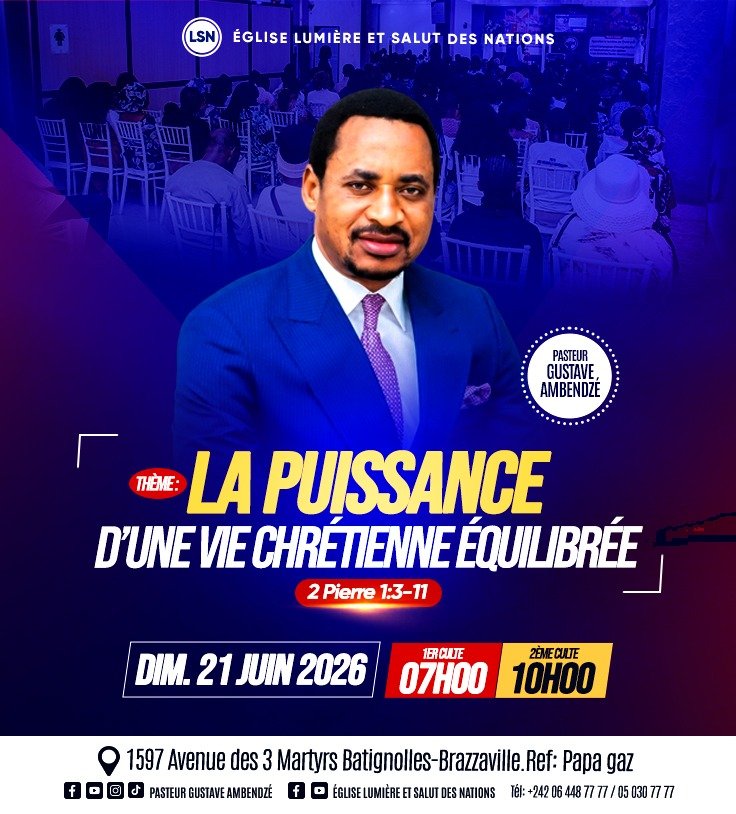 Culte du dimanche 21 juin 2026 — LSN